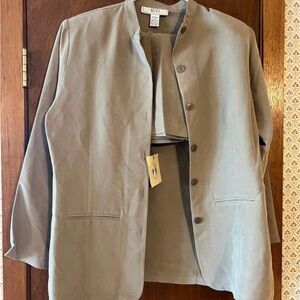Nexx Taupe Button-Up Jacket